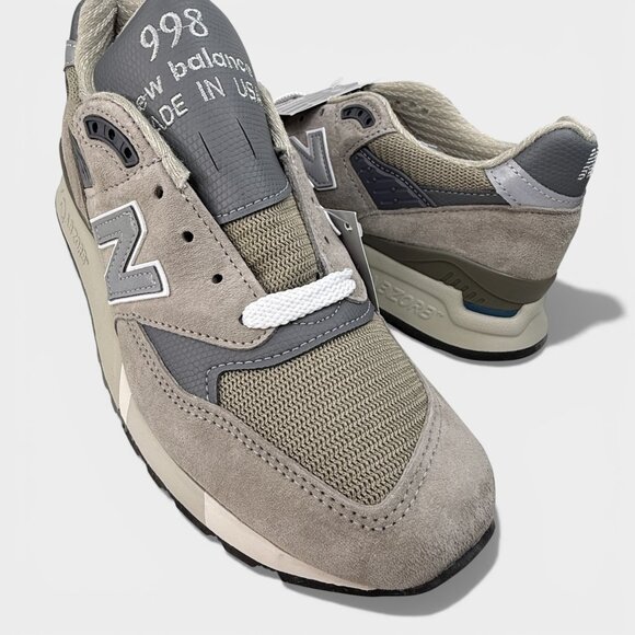 New Balance 998 Core Made in USA Grey Silver U998GR Men\'s  Brand New main image 5